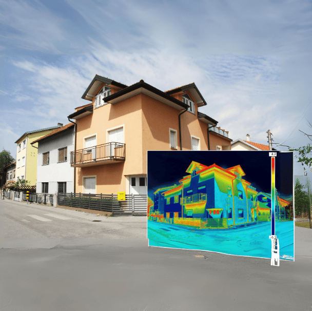 budynek badanie termowizyjne badania termowizyjne bielsko biala termografia